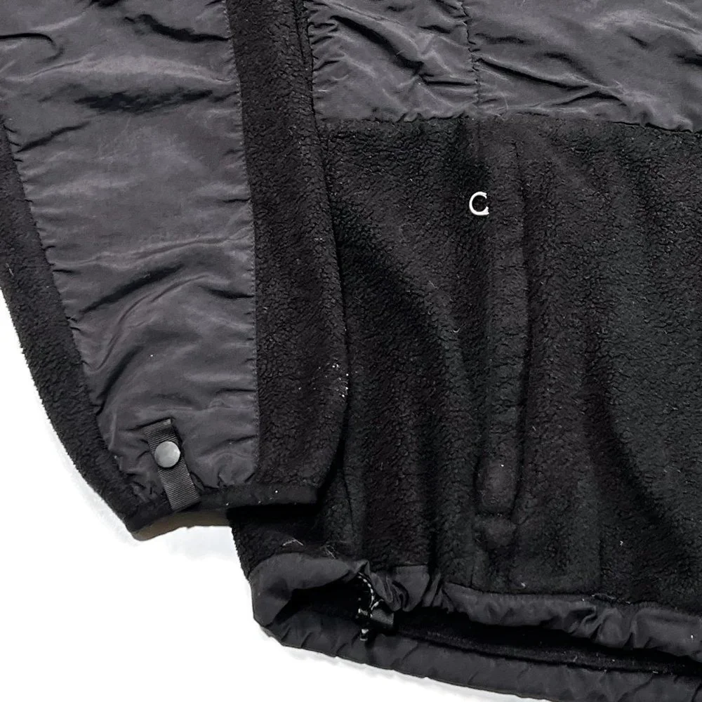 The North‎ Face Denali Jacket Womens Medium Black Full Zip Fleece Polartec